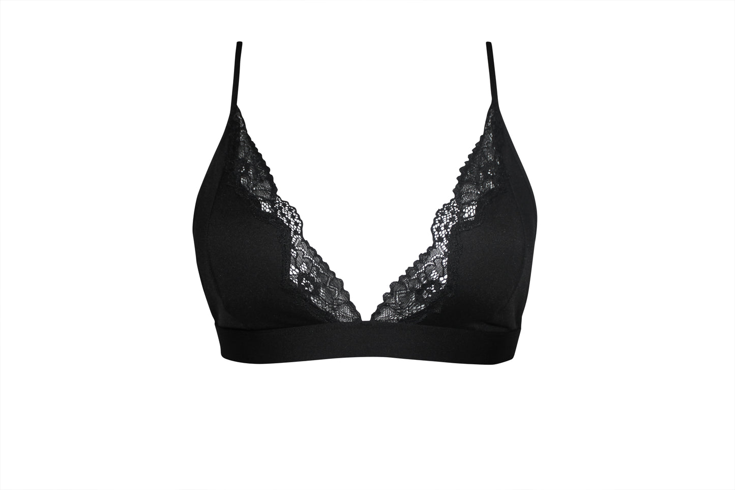 Butterfly Bralette Black