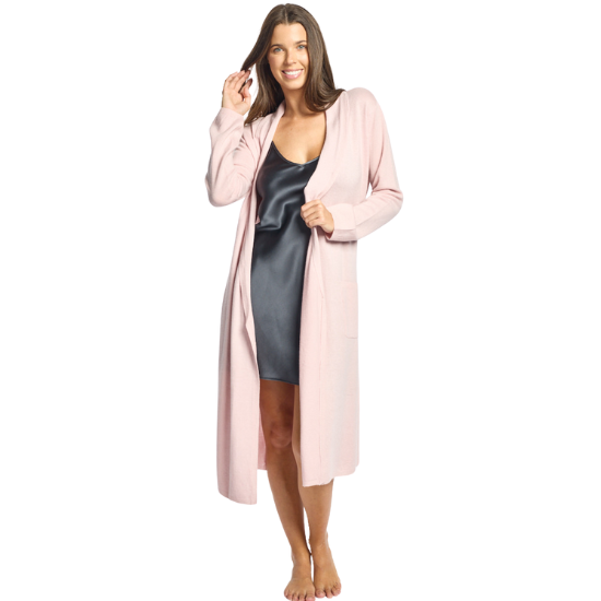 Cashmere Robe Blush