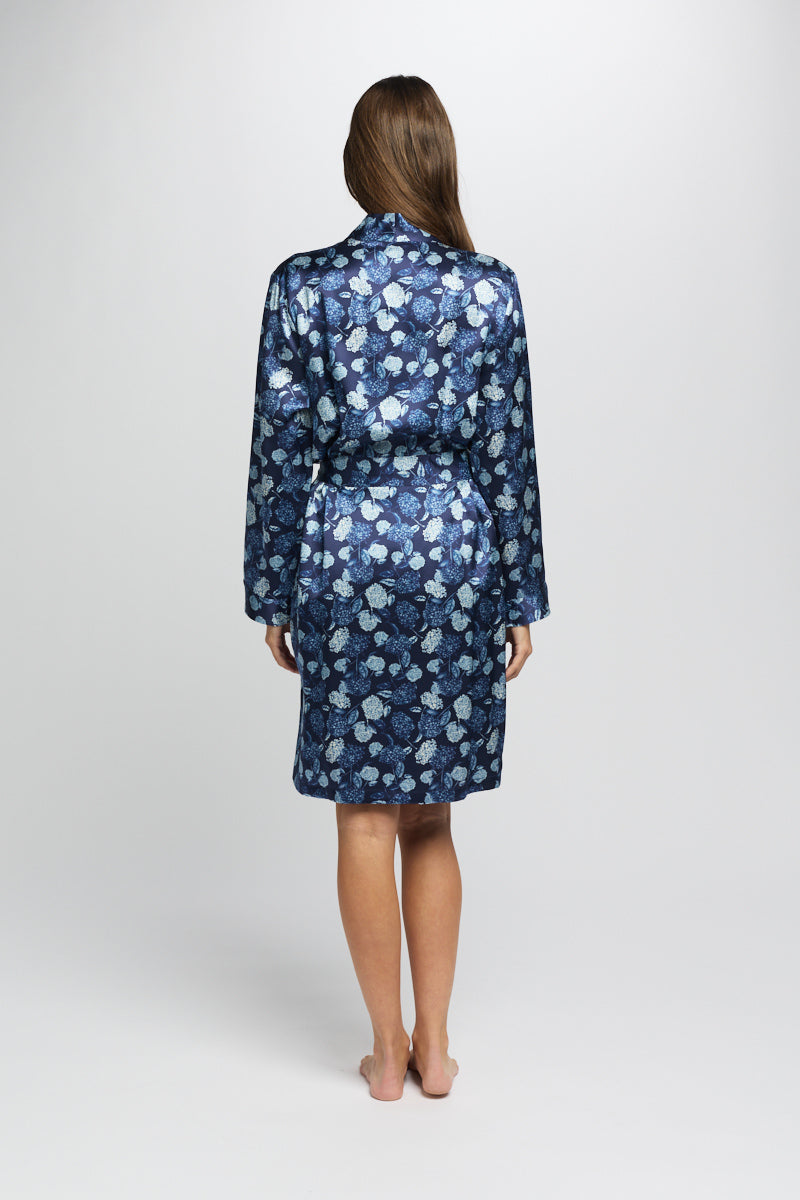 SILK HYDRANGEA Robe