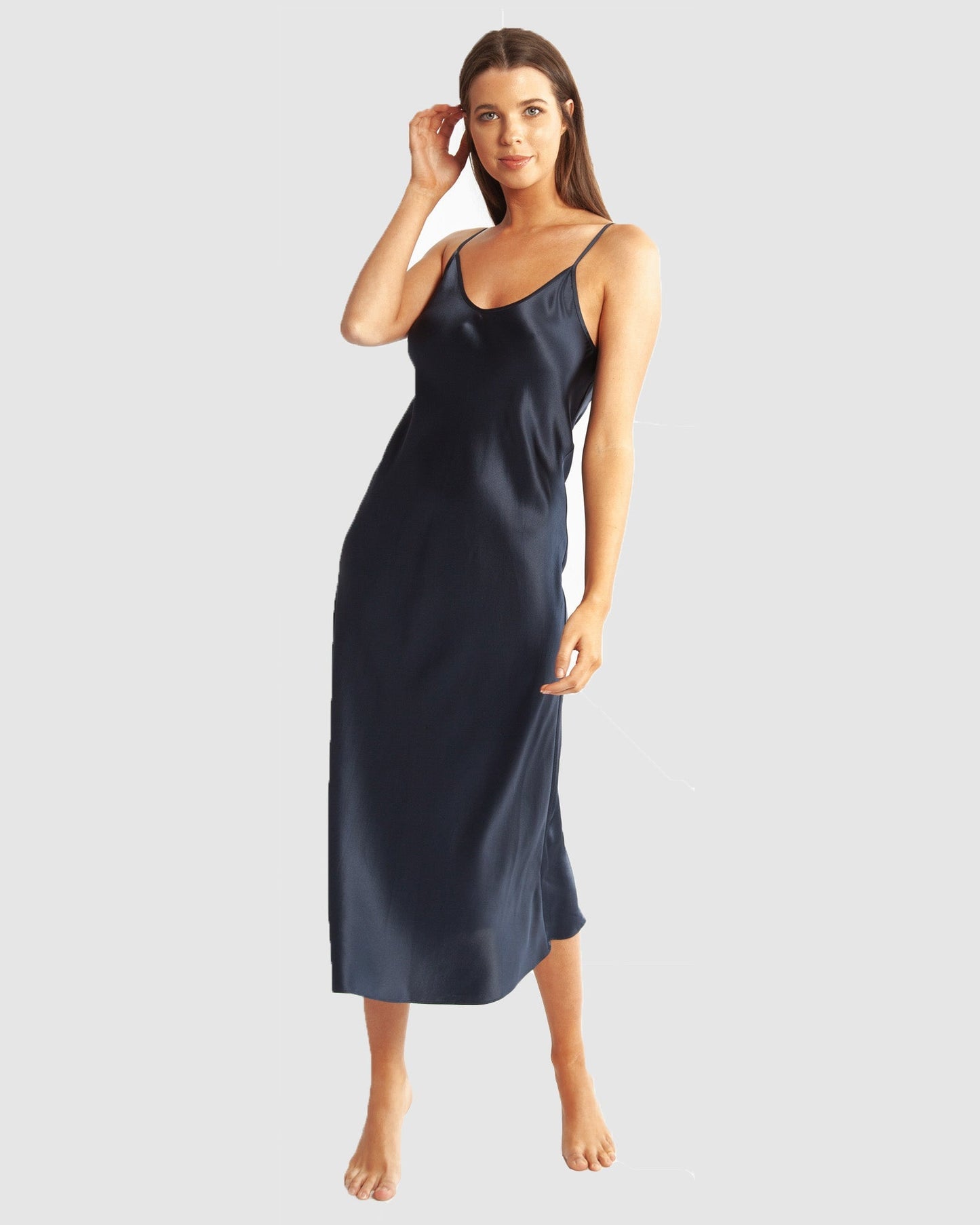 Silk Chemise 3/4 Length