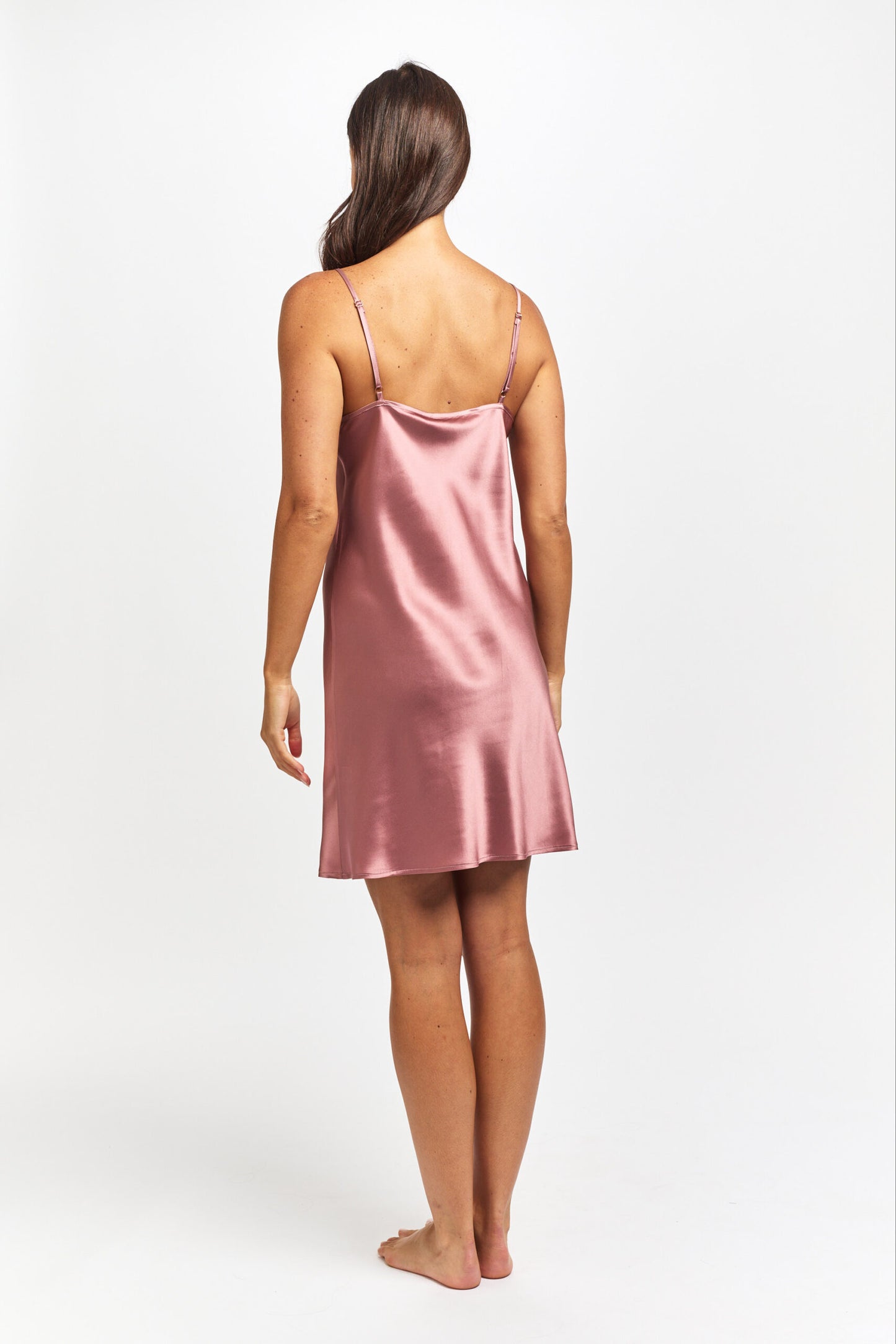 Silk Chemise - Mulberry