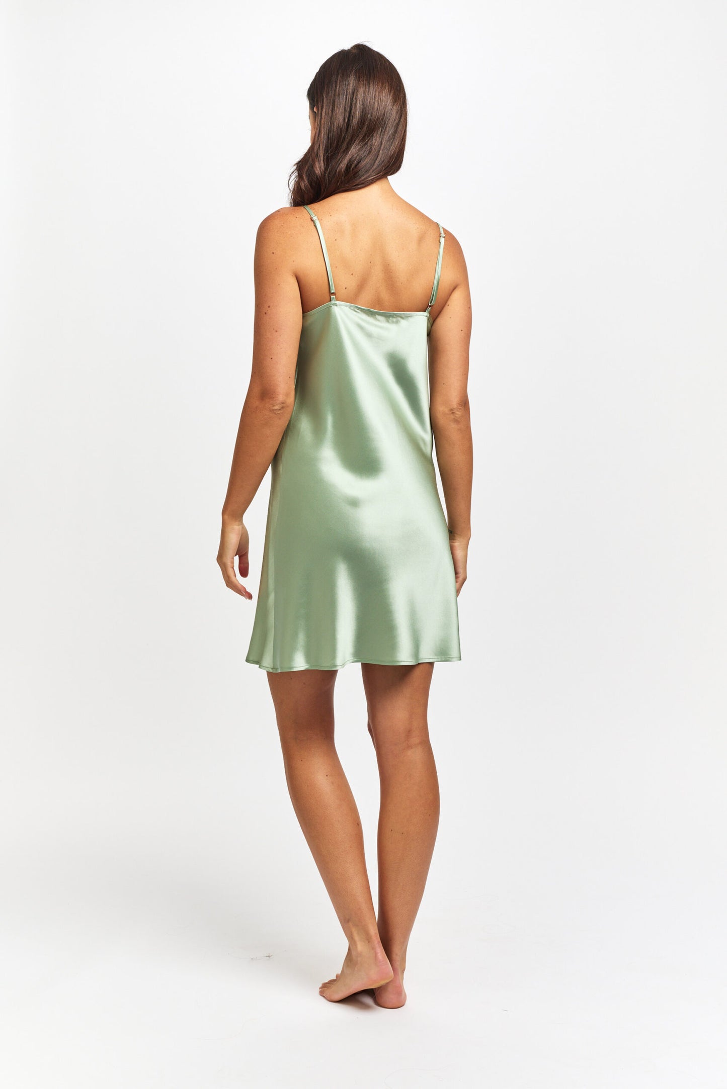 Silk Chemise - Sage