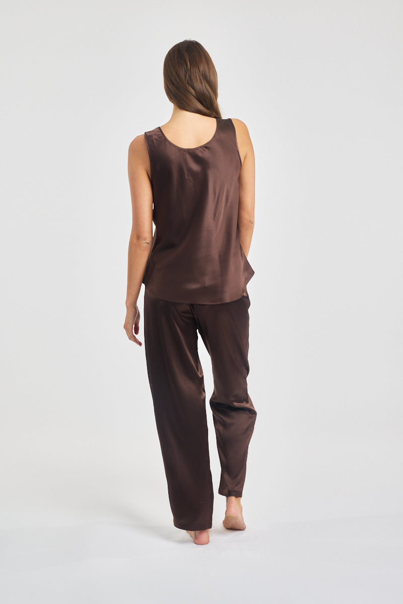 Mono Silk Cami Chocolate