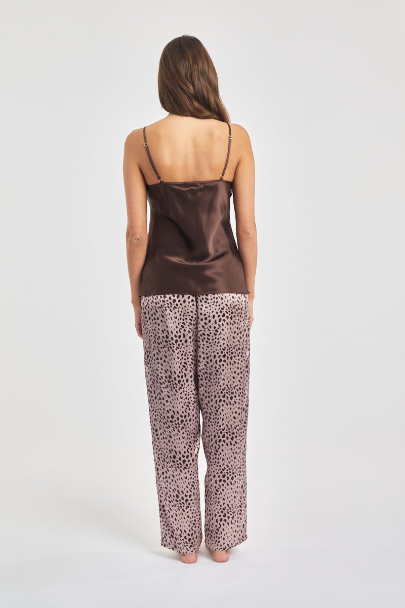 New Silk Camisole Chocolate