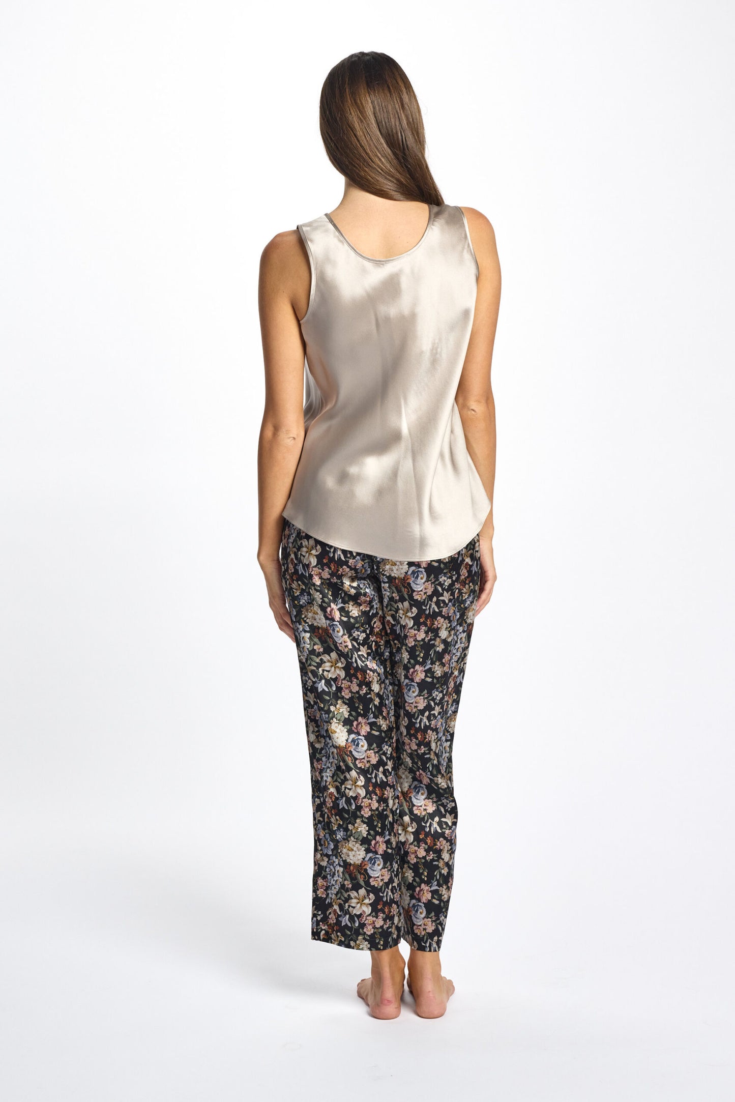 Mono Silk Cami Shadow Gold