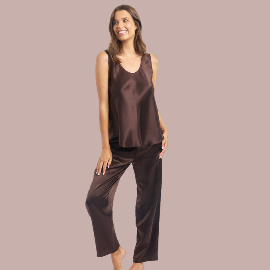 Mono Silk Cami Chocolate