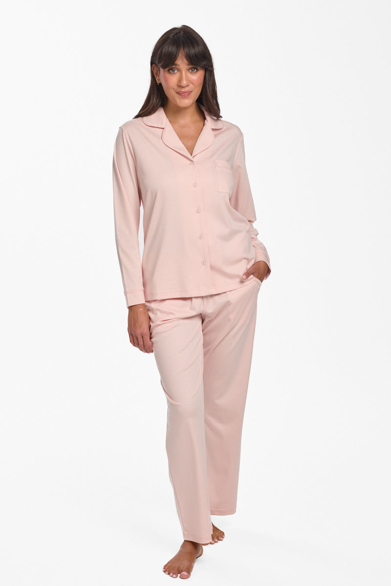 New Supima Cotton PJ Pant Rosewater