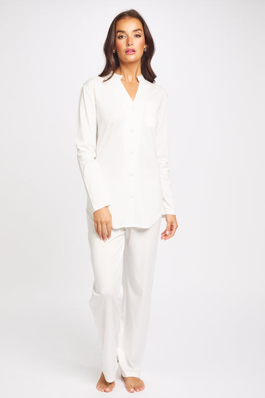 Supima Cotton PJ Set - Milk