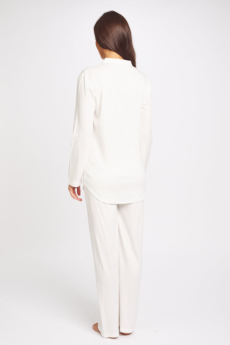 Supima Cotton PJ Set - Milk