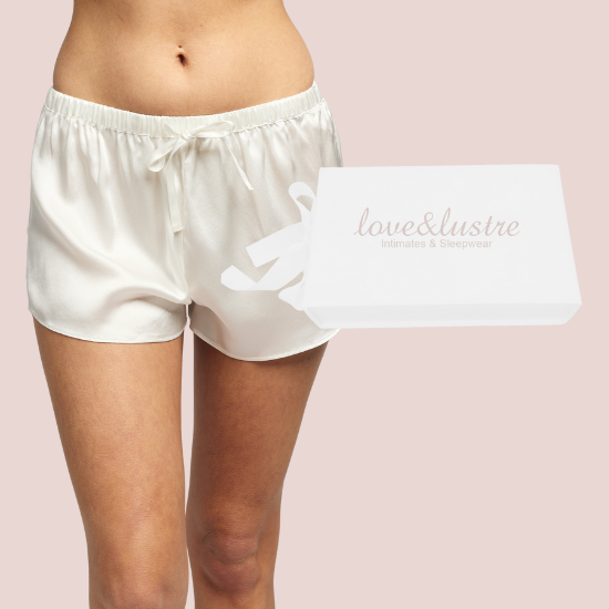 Gift Boxed - Boxers - Ivory