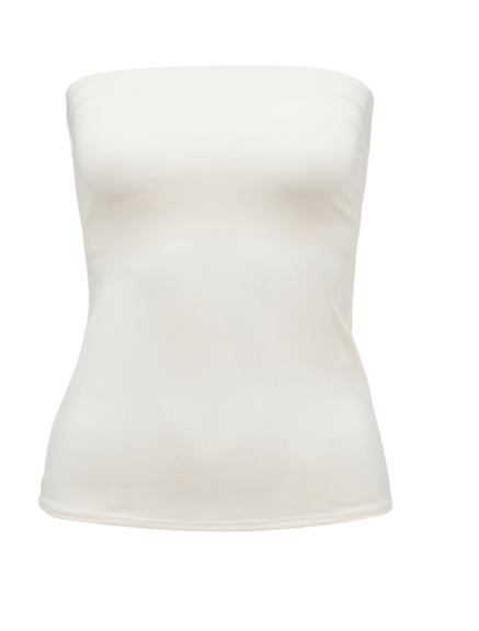 Classic Strapless Top Ivory
