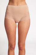 Rochelle High Cut Brief- Nude