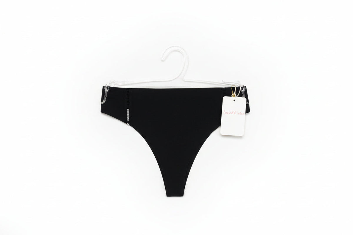 NEW Flats G-String Black