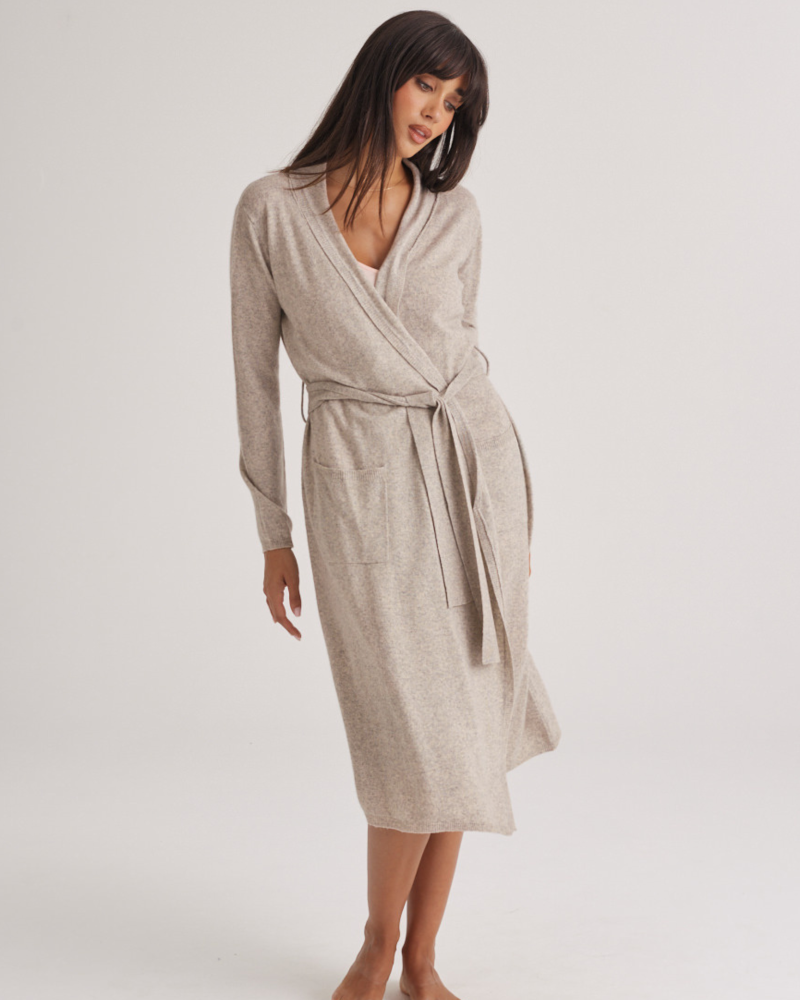 Cashmere Robe GreyMarle