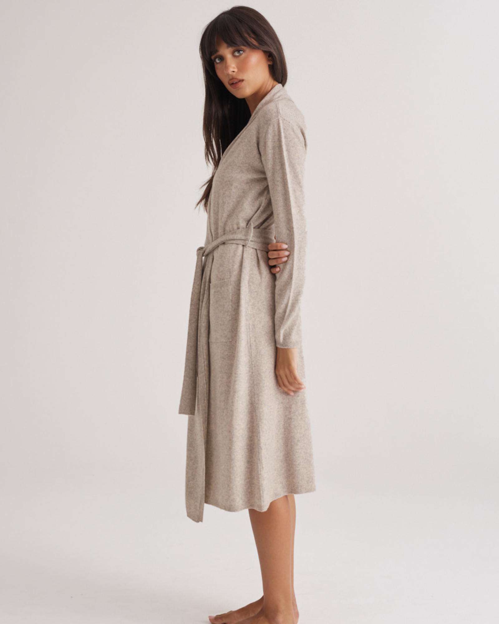 Cashmere Robe GreyMarle