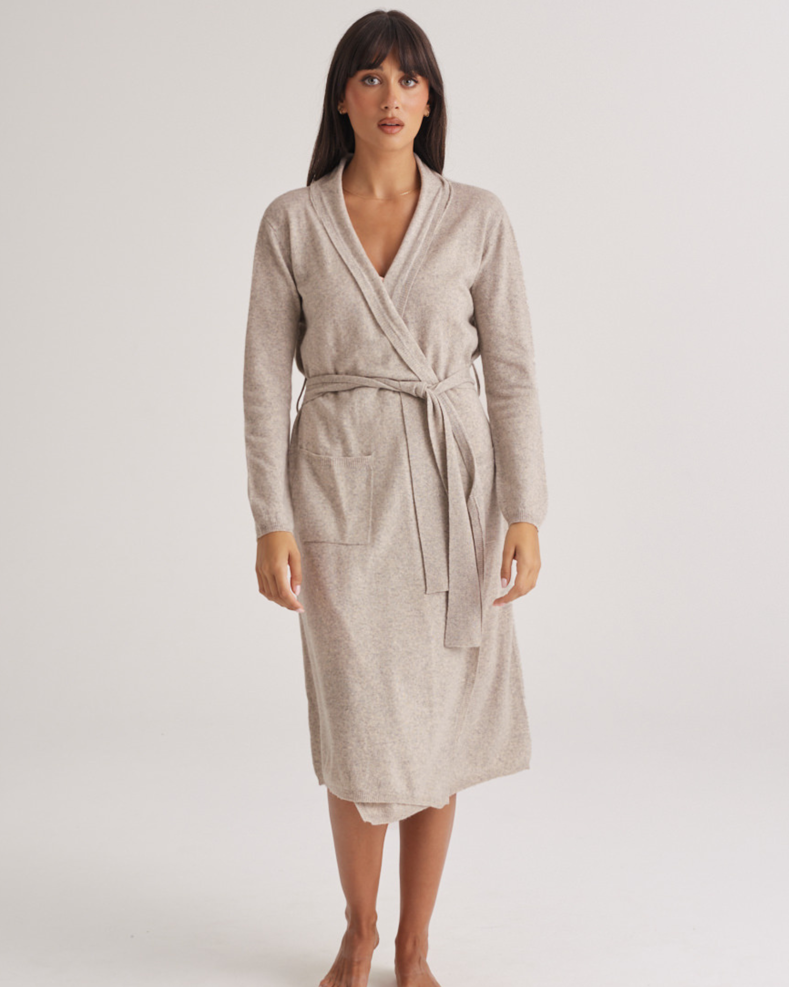 Cashmere Robe GreyMarle