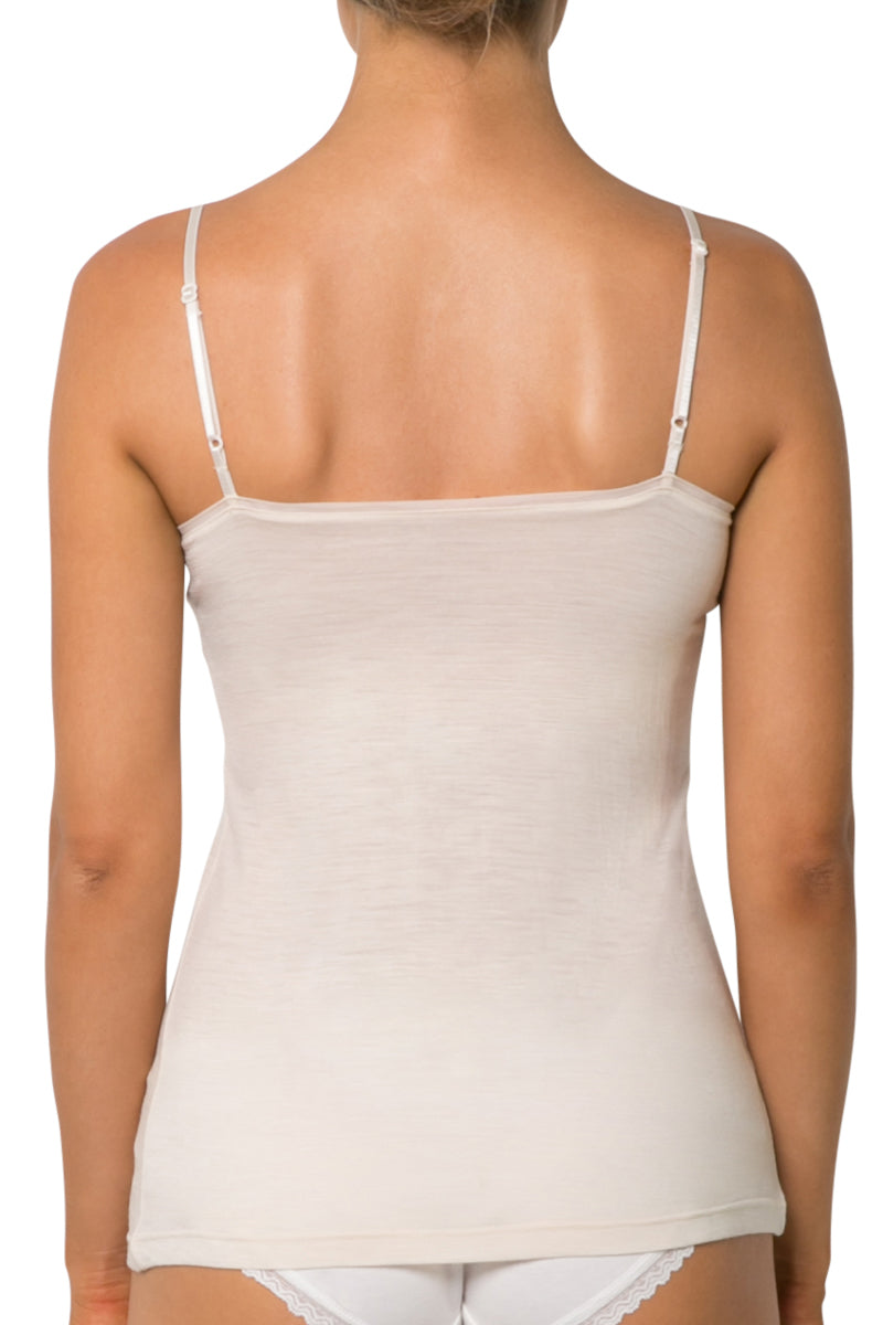 Wool Cashmere Camisole Champagne