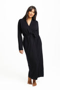 Wool Cashmere Robe Navy