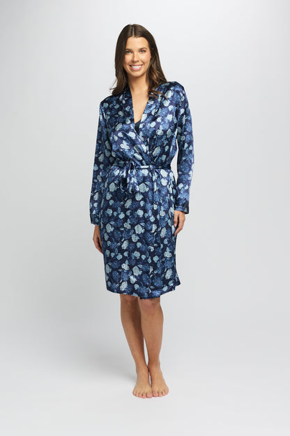 SILK HYDRANGEA Robe