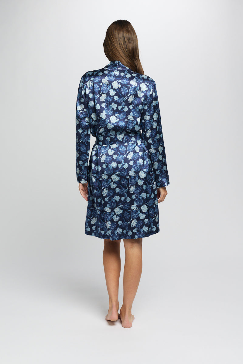 SILK HYDRANGEA Robe