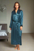 Silk Robe - Deep Forest
