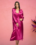 Chemise & Long Robe Set