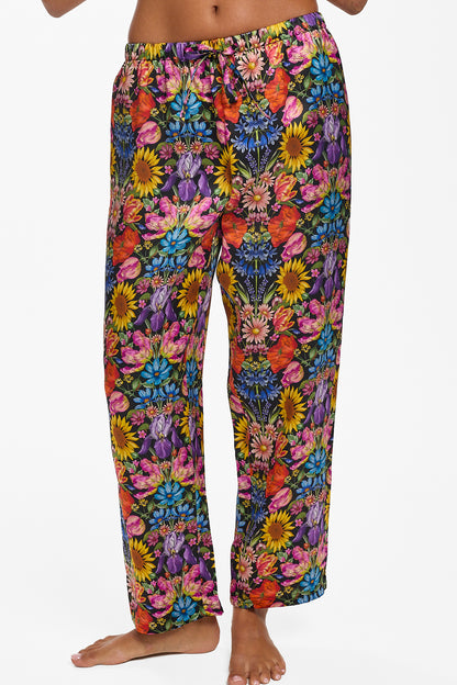 Liberty Silk Sleep Pant Floral Muse