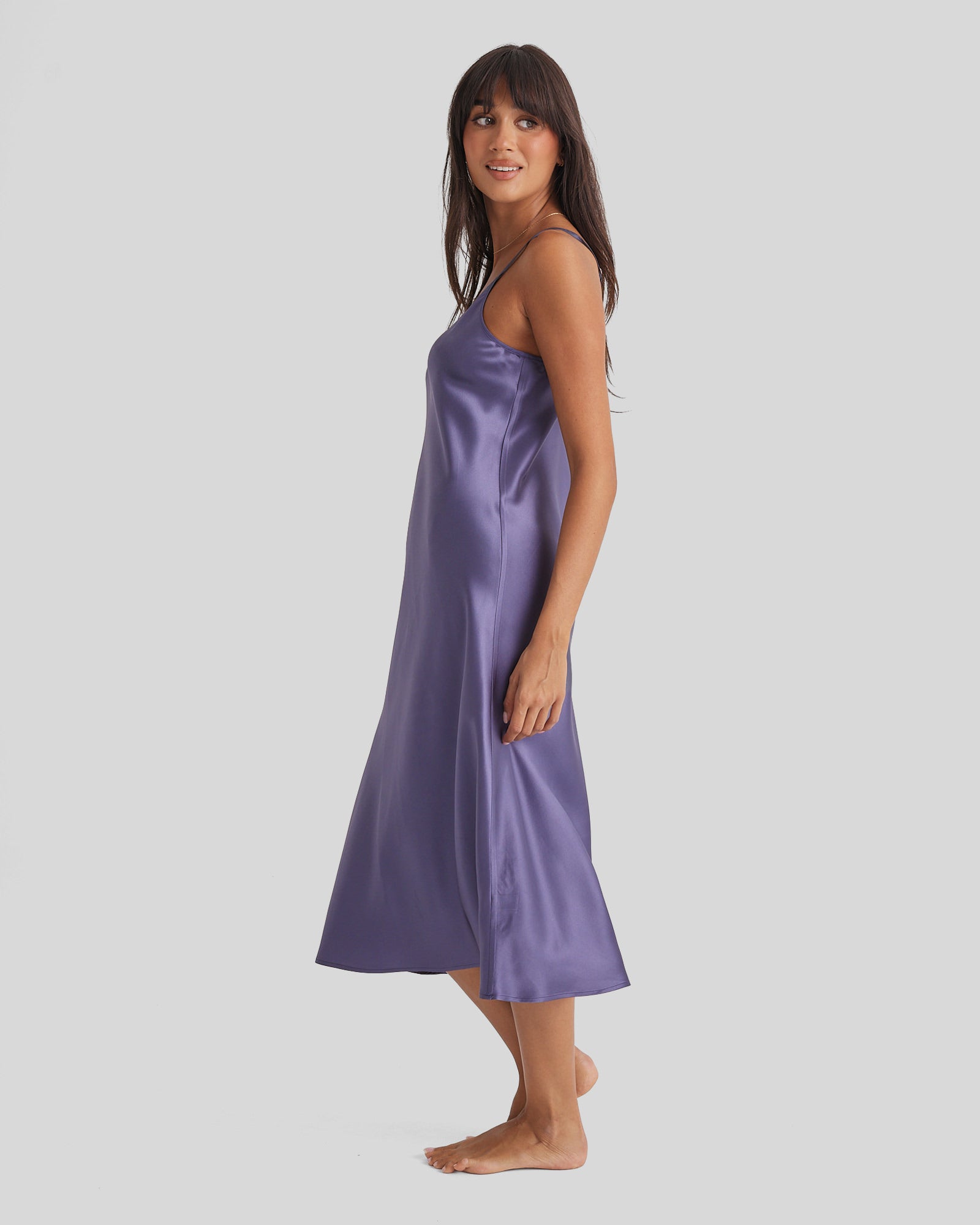 New Long Chemise 3/4 Blue Manor