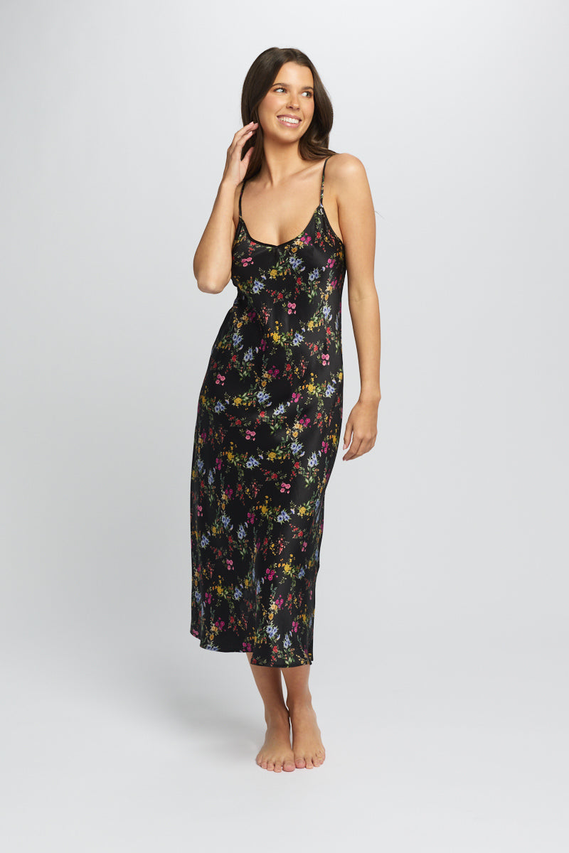 Chemise & Long Robe Set