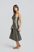 Long Chemise 3/4 Olive