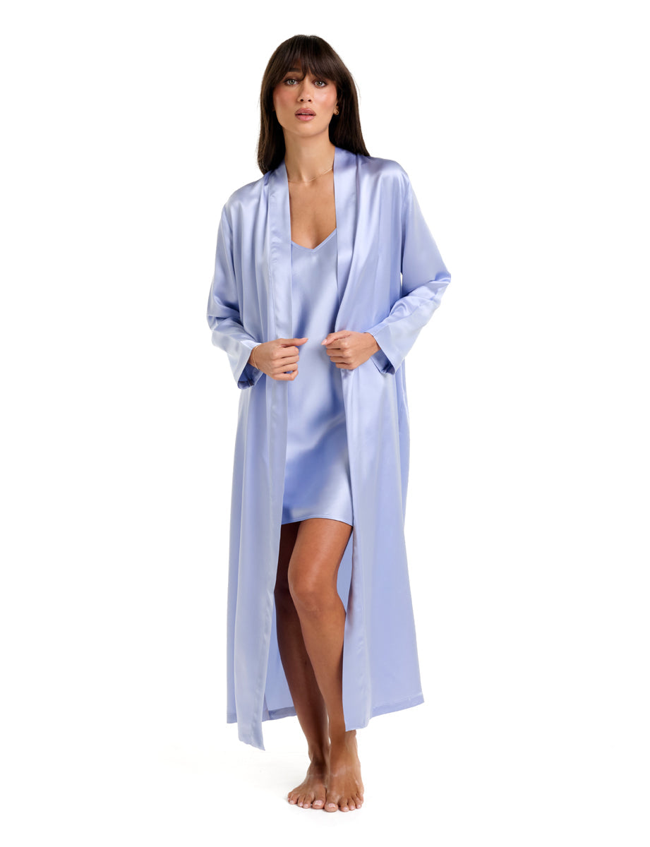New Silk Chemise Cashmere Blue