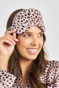 Silk Sleep Mask Gift Set - Leopard