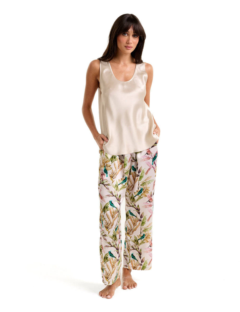 Mono Silk Cami Champagne