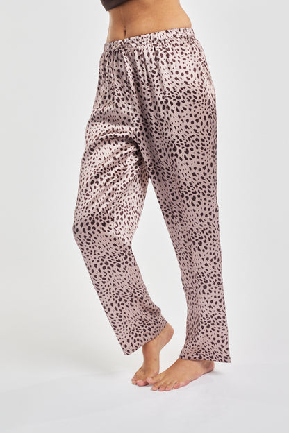 Silk Pants Leopard