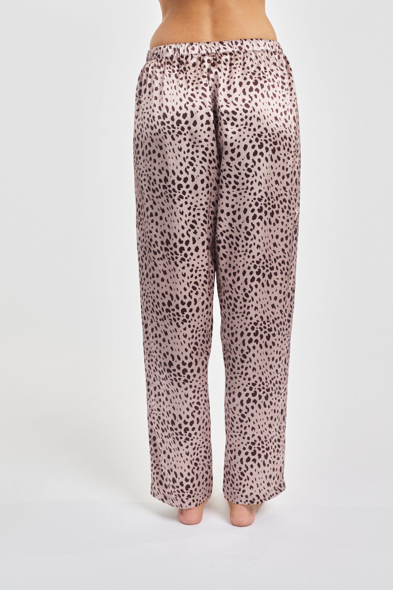 Silk Pants Leopard