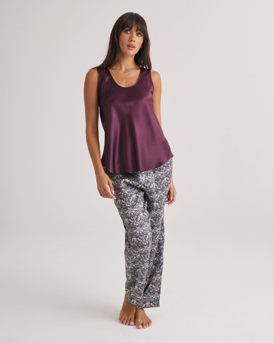 Mono Silk Cami Merlot