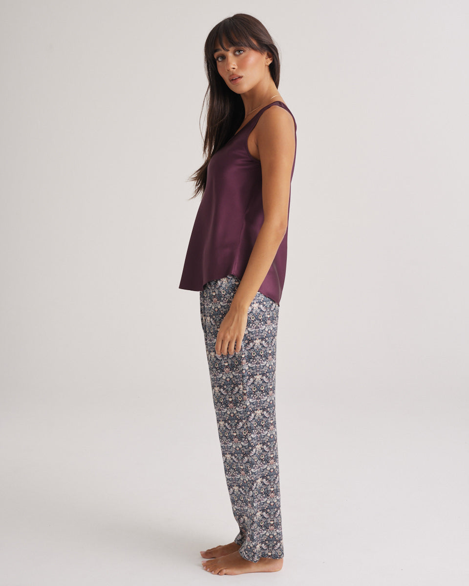 Mono Silk Cami Merlot