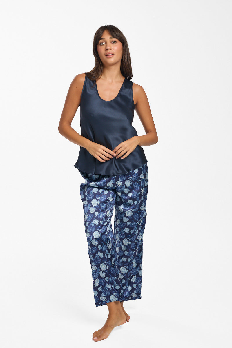 SILK HYDRANGEA Pants