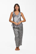 Pewter Mono Silk Cami