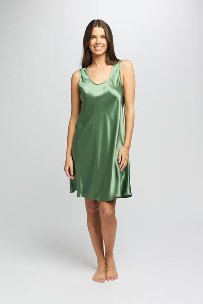 Mono Silk Short Nightdress