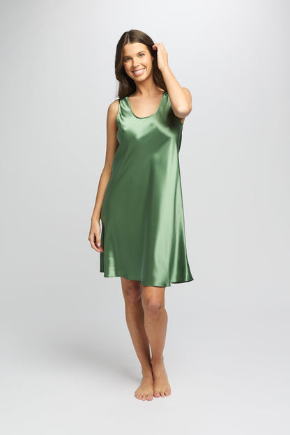 Mono Silk Short Nightdress