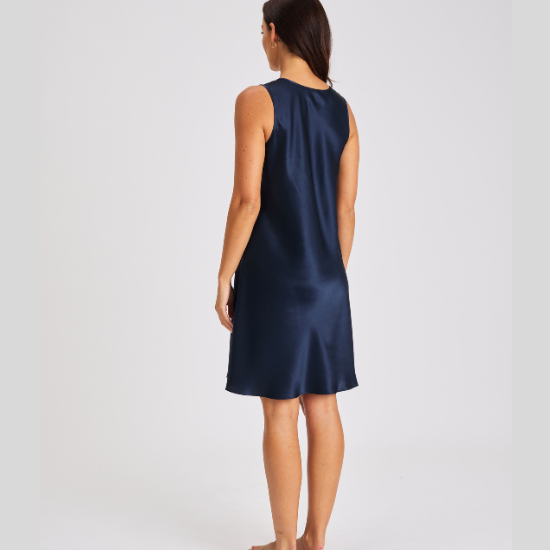 Mono Silk Short Nightdress