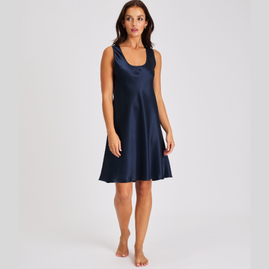 Mono Silk Short Nightdress