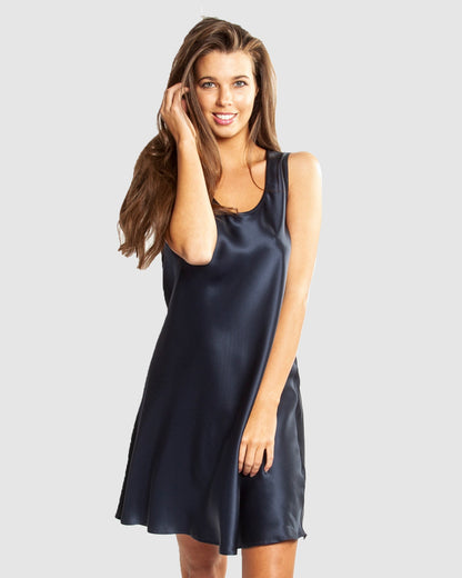 Mono Silk Short Nightdress