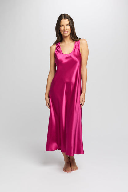 Mono Silk Long Nightdress