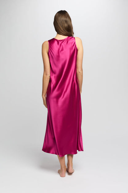 Mono Silk Long Nightdress