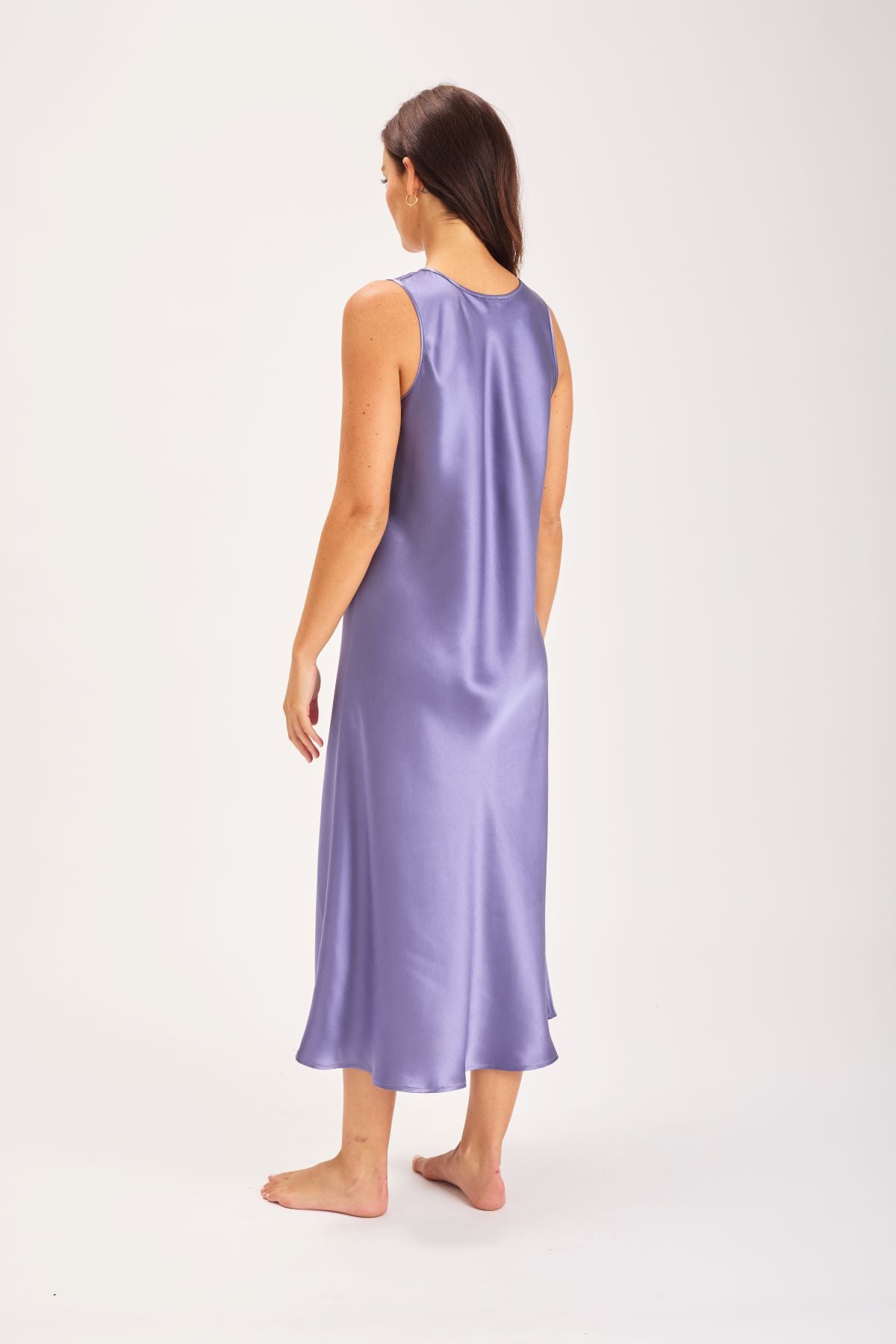 Mono Silk Long Nightdress