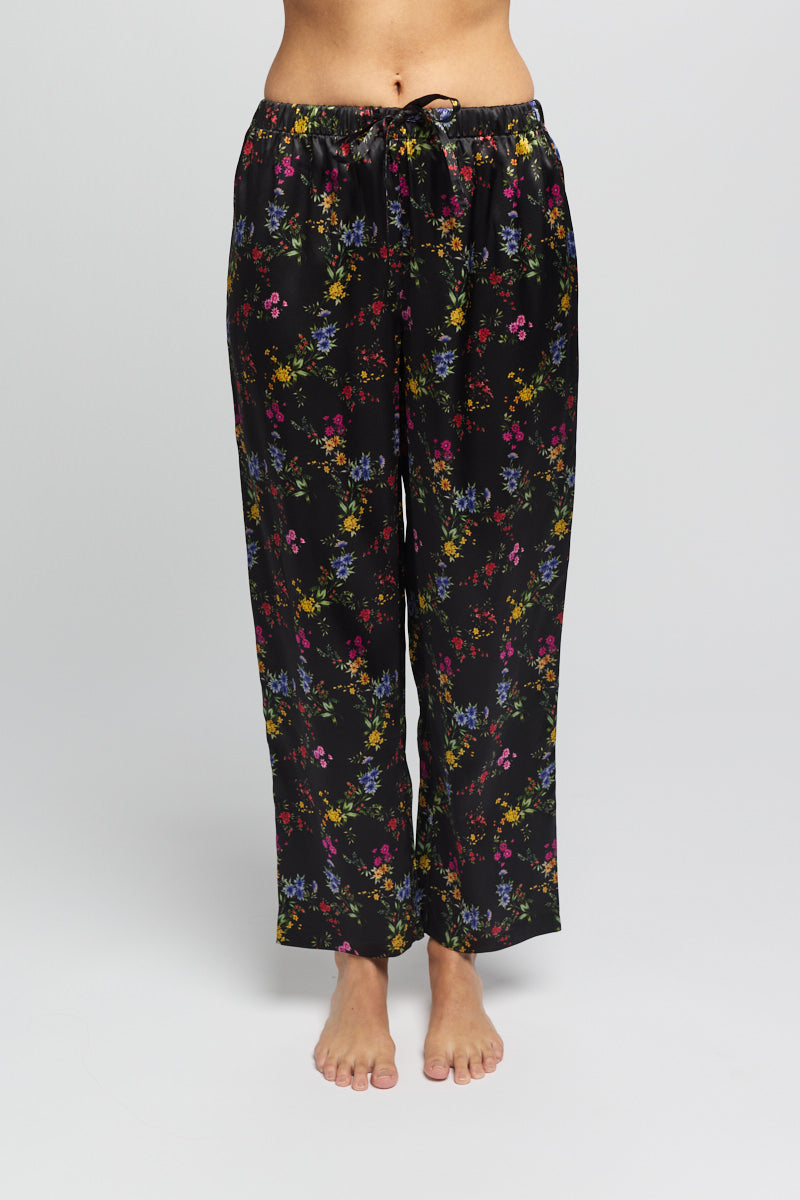 Silk Pants Monument Midnight Garden