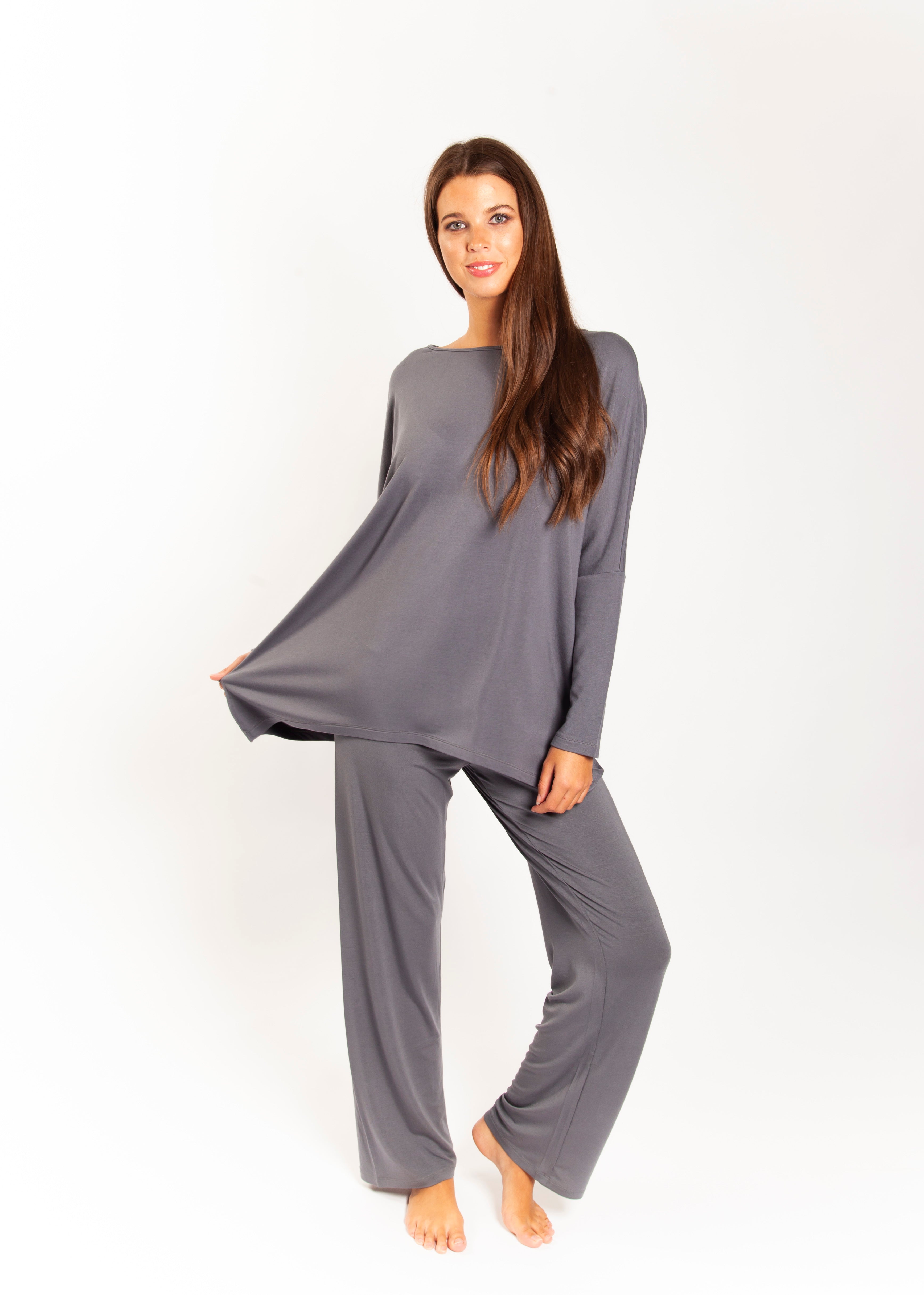 French Terry Top - Pewter