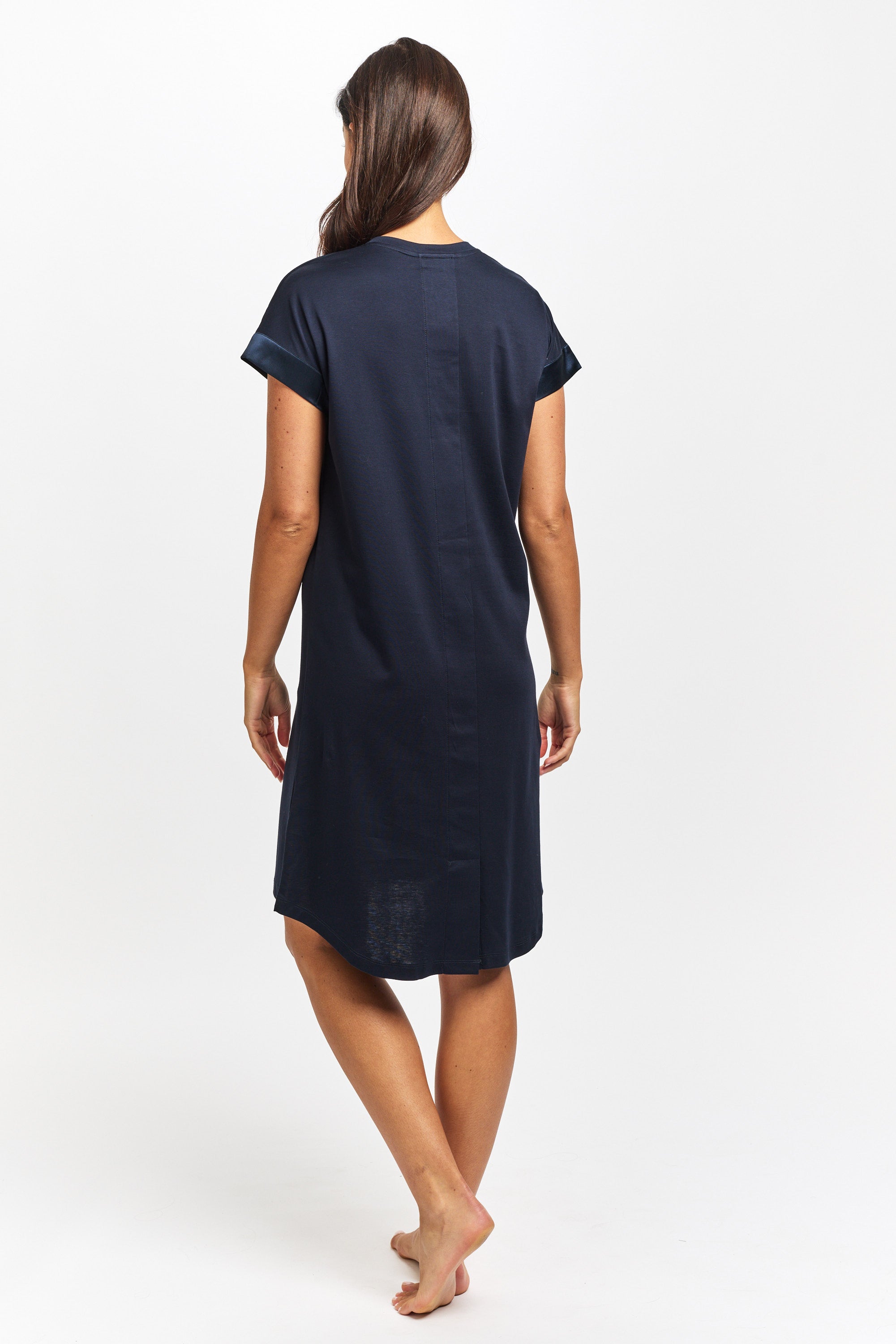 Supima Cotton Nightie - Navy